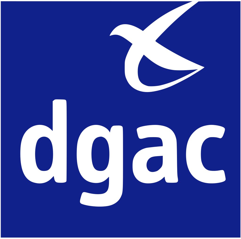 Le logo de la DGAC pour pouvoir faire du nettoyage par drone.