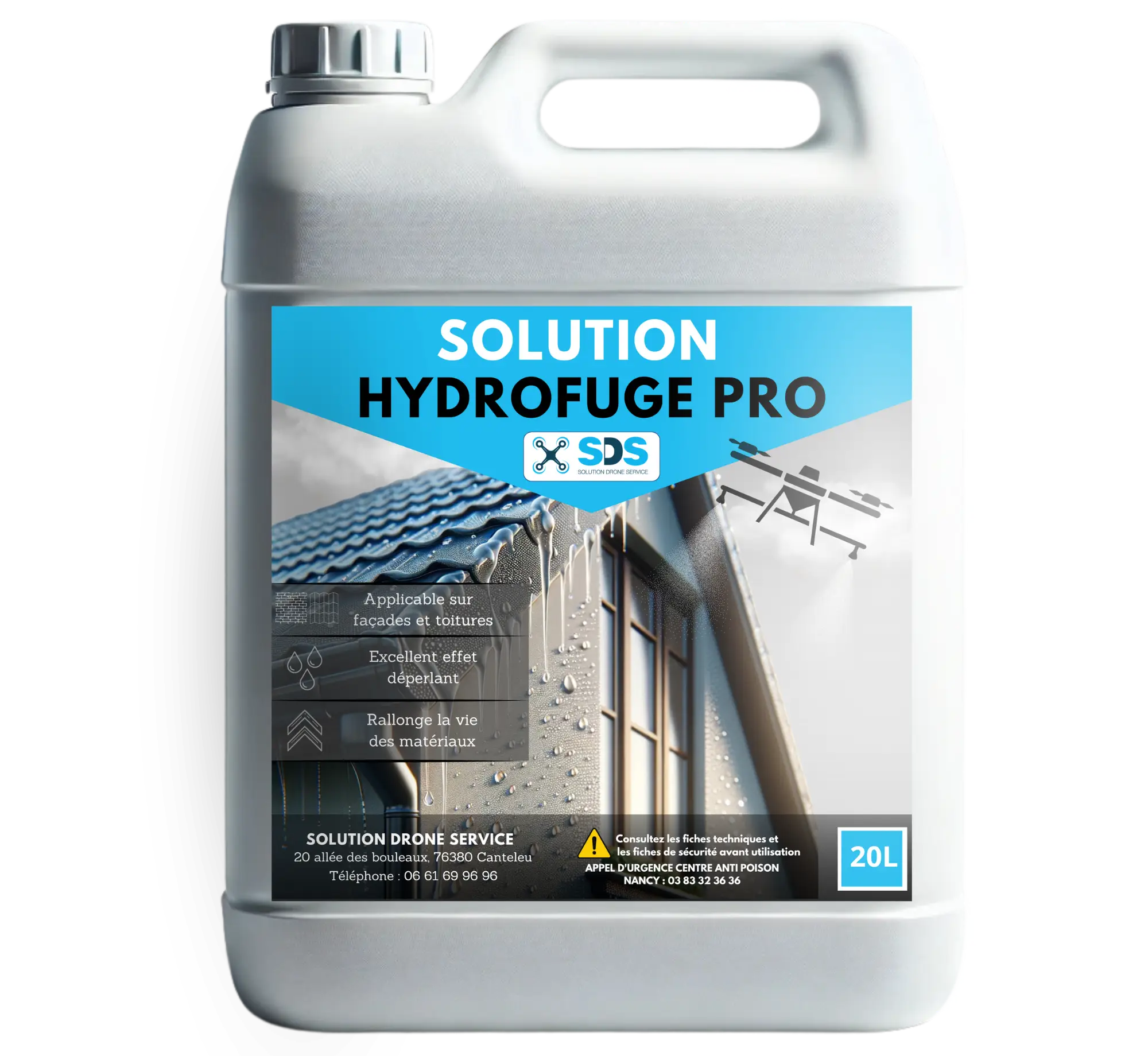 Solution Hydrofuge Pro SDS